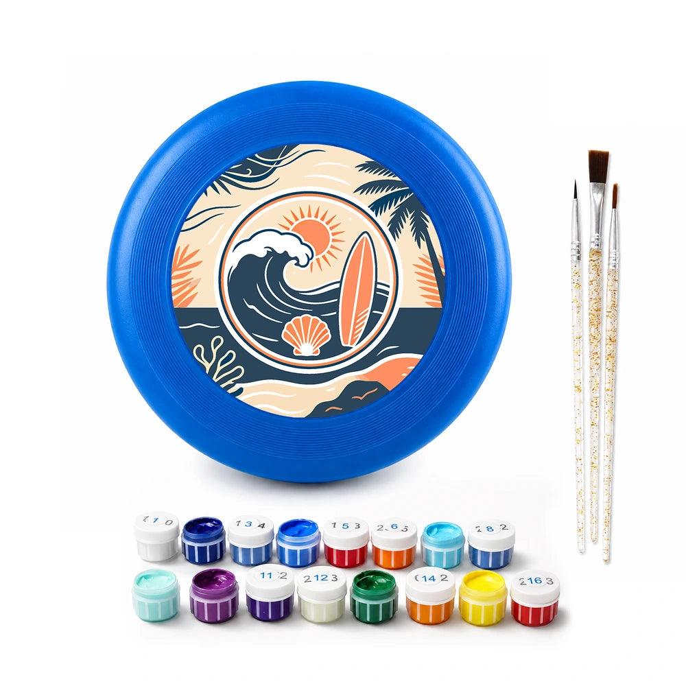 Paint by Numbers - Frisbee | Surf and Sun