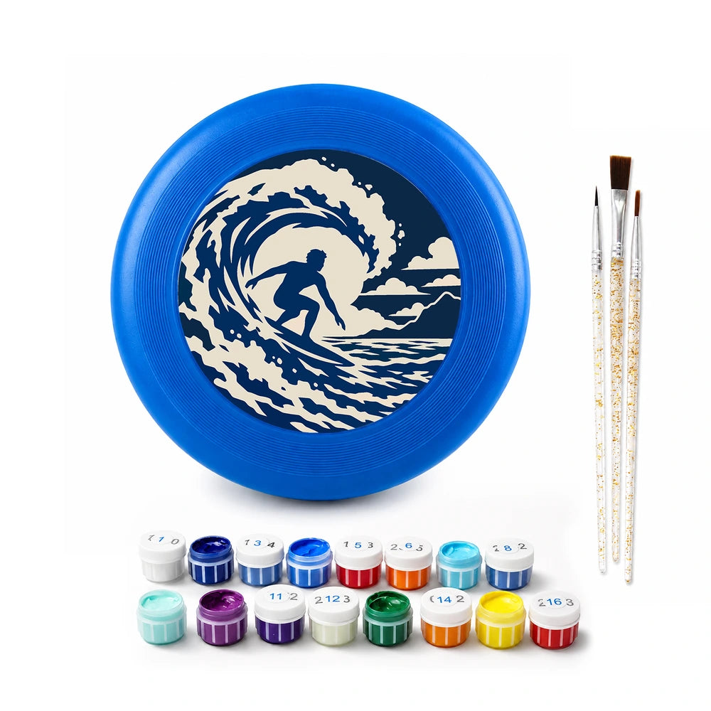 
Paint by Numbers - Frisbee | Surfer in the Wave