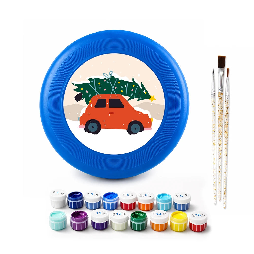 
Paint by Numbers - Frisbee | Tree on the Car Roof