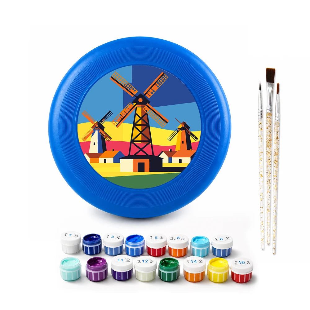 
Paint by Numbers - Frisbee | Village Windmills