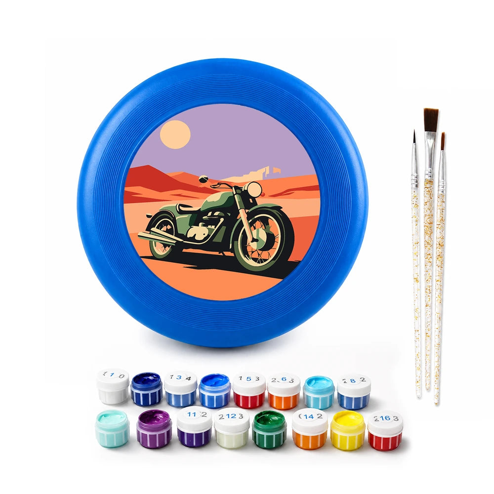 
Paint by Numbers - Frisbee | Vintage Motorcycle