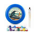 Paint by Numbers - Frisbee | Wave and Surfboard