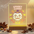 Paint by Numbers - Halloween Light | Spooky Candy Skull