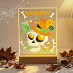 Paint by Numbers - Halloween Light | Spooky Night Party Skull