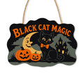 Paint by Numbers - Wooden Door Hanger | Black Cat Magic