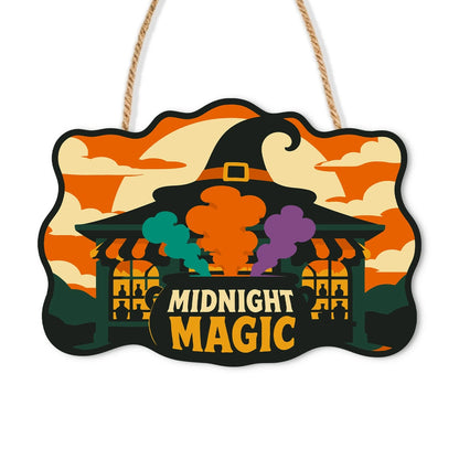Paint by Numbers - Wooden Door Hanger | Midnight Magic
