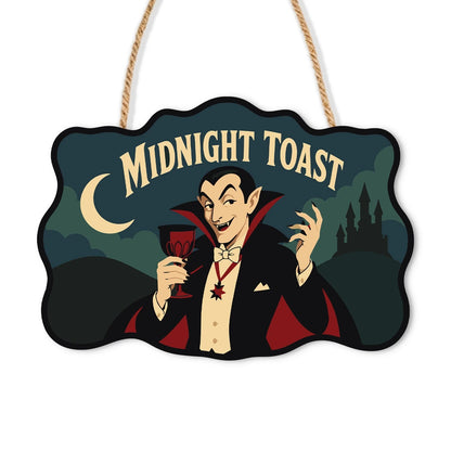 Paint by Numbers - Wooden Door Hanger | Midnight Toast