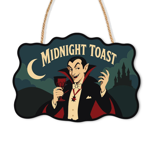 Paint by Numbers - Wooden Door Hanger | Midnight Toast