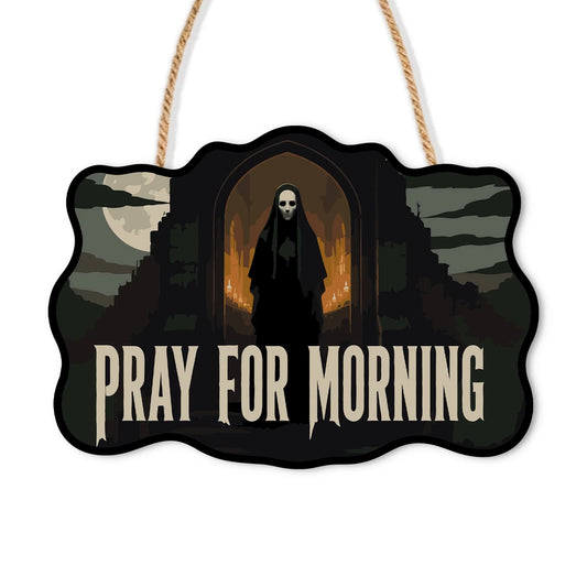 Paint by Numbers - Wooden Door Hanger | Pray for Morning