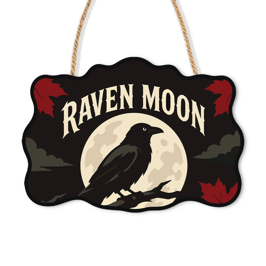 Paint by Numbers - Wooden Door Hanger | Raven Moon
