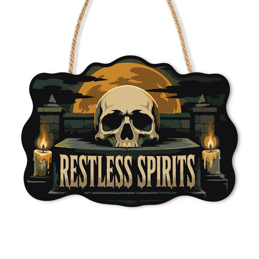 Paint by Numbers - Wooden Door Hanger | Restless Spirits