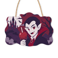 Paint by Numbers - Wooden Door Hanger | Vampire with a Candy Apple