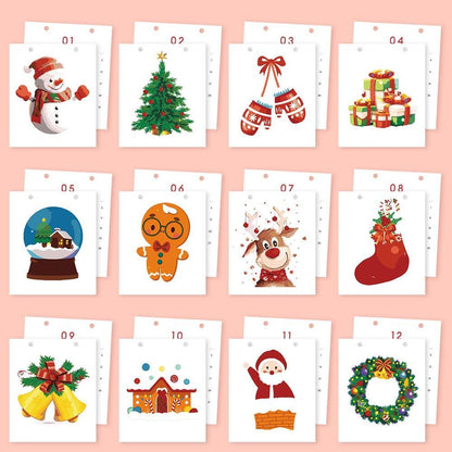 Paint by Numbers - 2026 Desk Calendar - Christmas Cheer