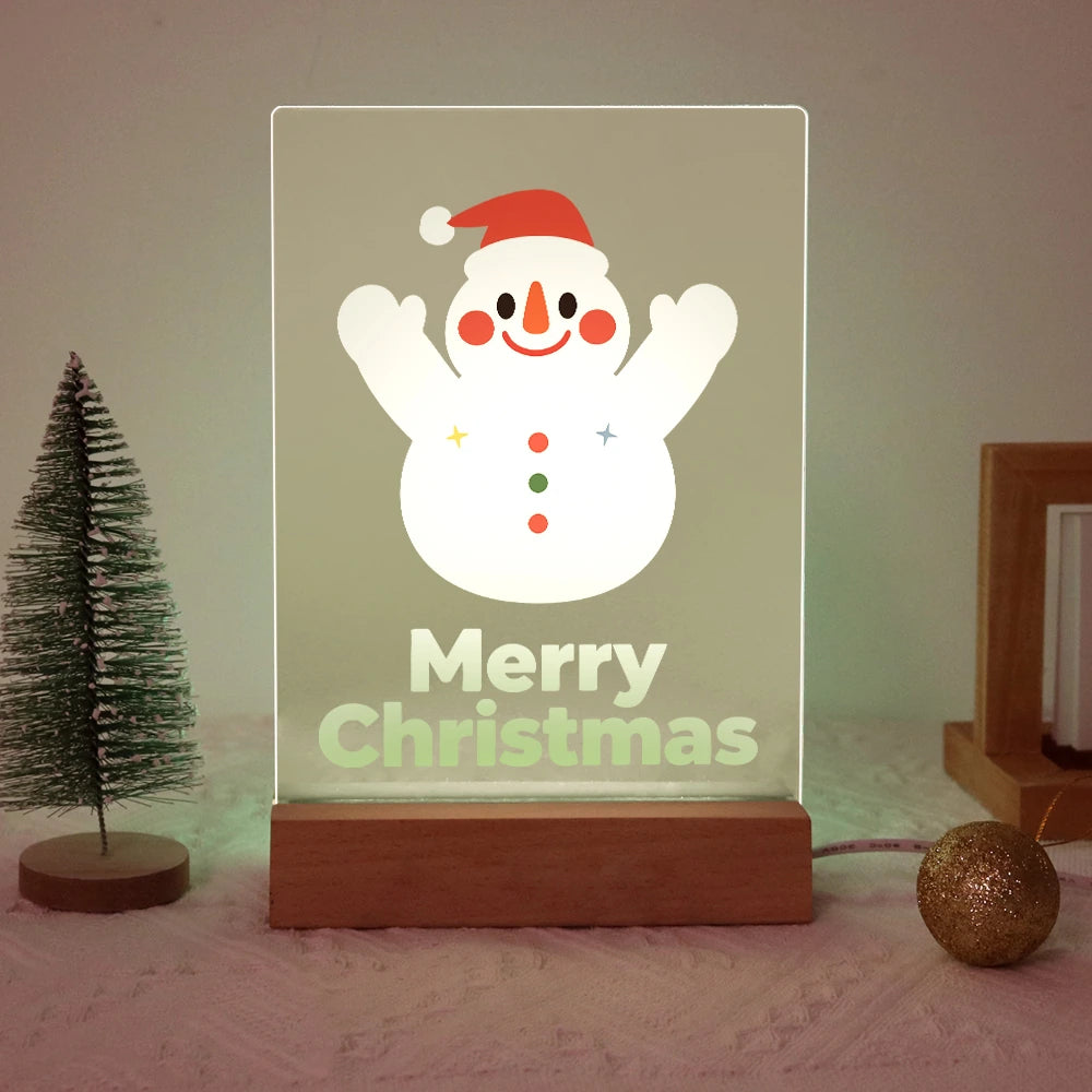 Paint by Numbers - Christmas Light | Cheering Little Snowman
