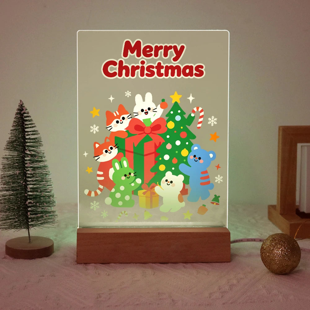 Paint by Numbers - Christmas Light | Christmas Animals with Presents