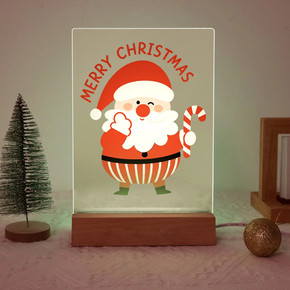 Paint by Numbers - Christmas Light | Jolly Santa with Candy Cane