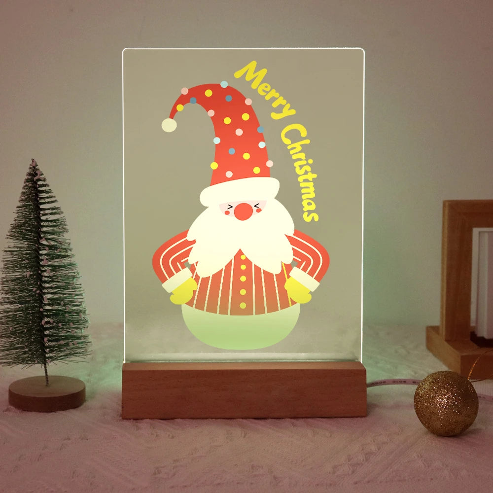 Paint by Numbers - Christmas Light | Standing Christmas Gnome
