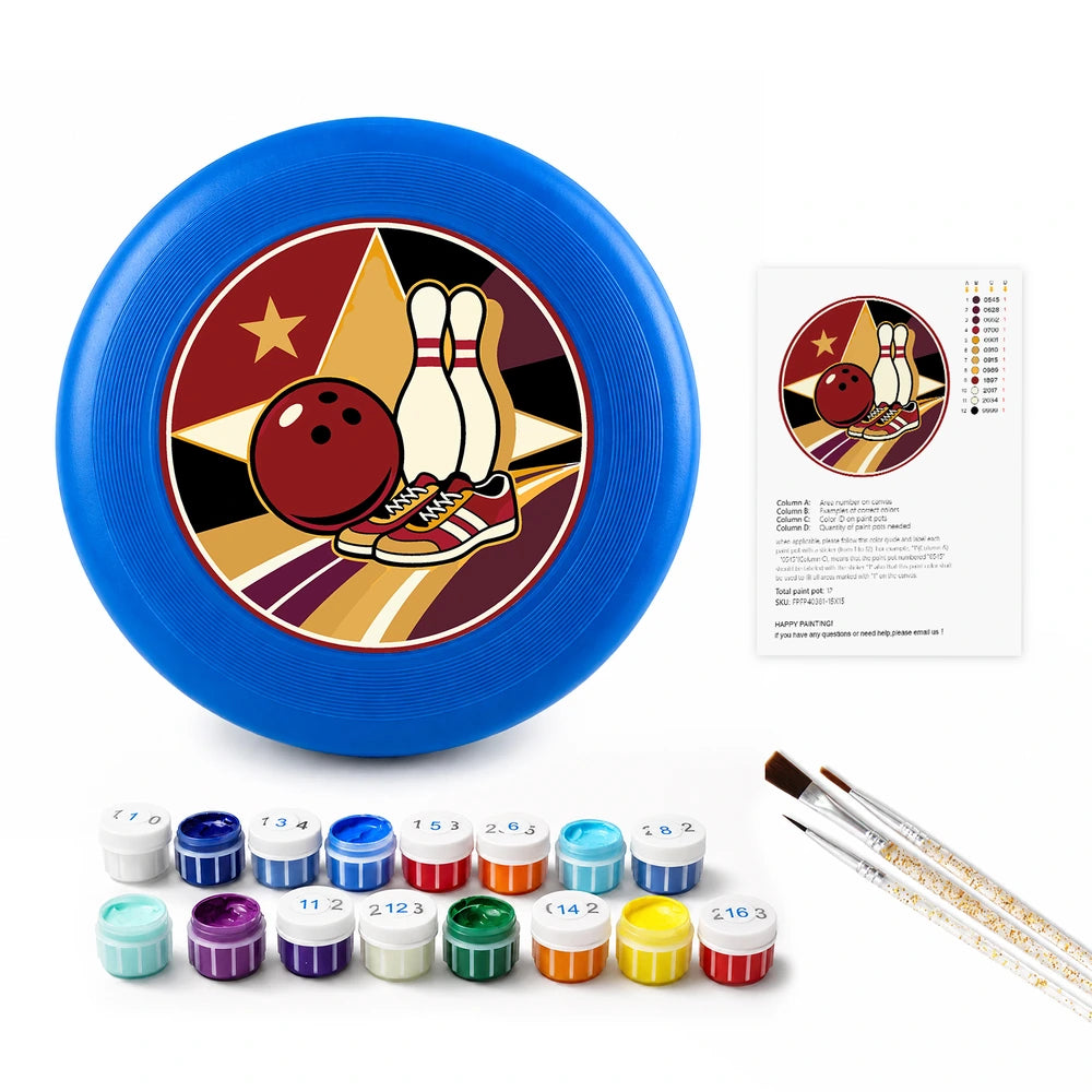 
Paint by Numbers - Frisbee | Bowling Strike