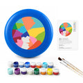 Paint by Numbers - Frisbee | Colour Block Wolf