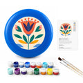 Paint by Numbers - Frisbee | Folk Bloom in Orange