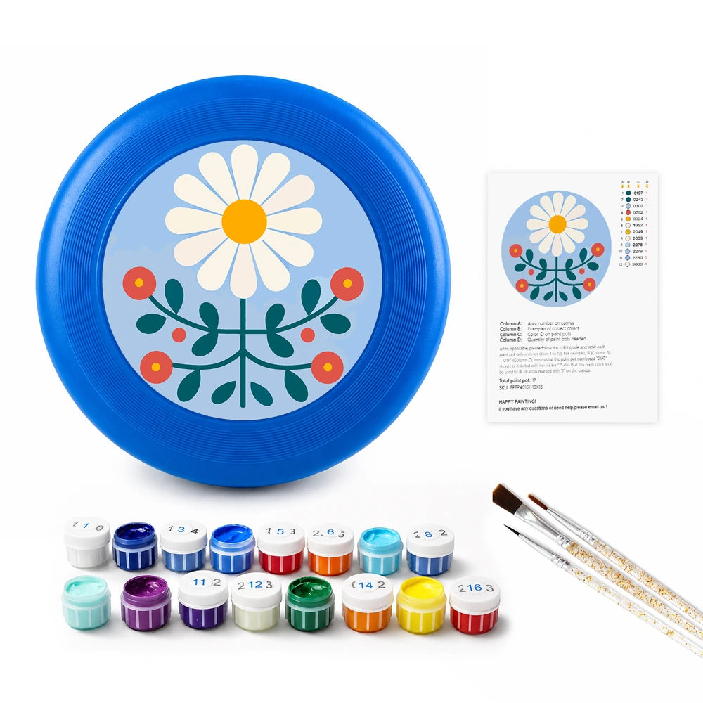 
Paint by Numbers - Frisbee | Folk Daisy