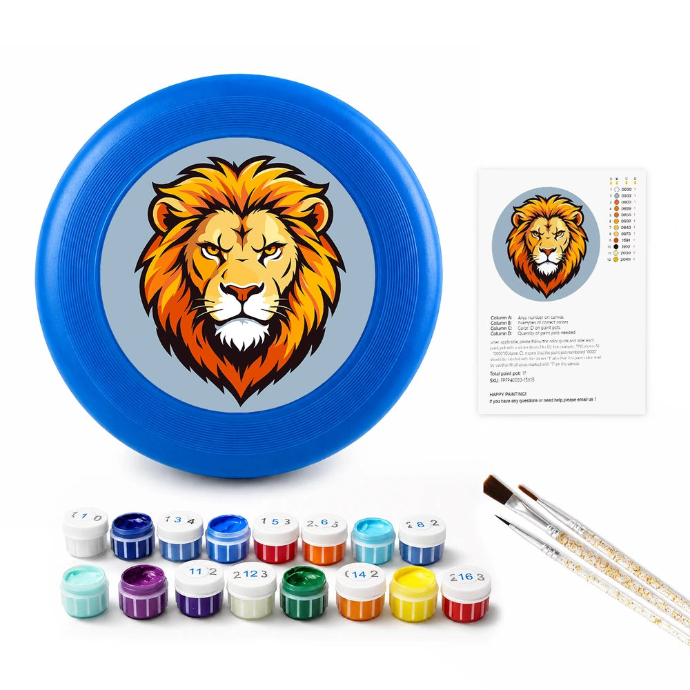 Paint by Numbers - Frisbee | Golden Lion Head