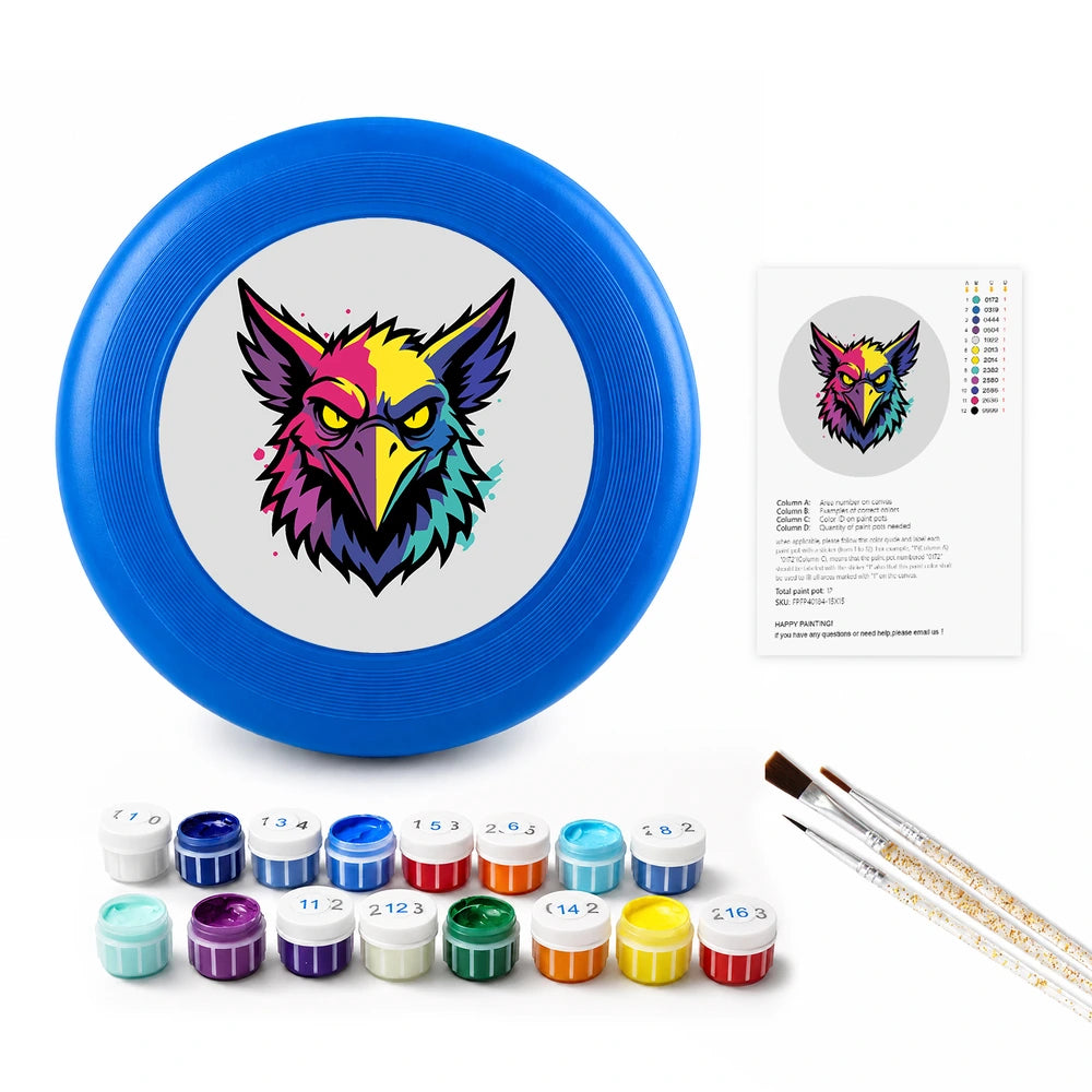 
Paint by Numbers - Frisbee | Graffiti Owl