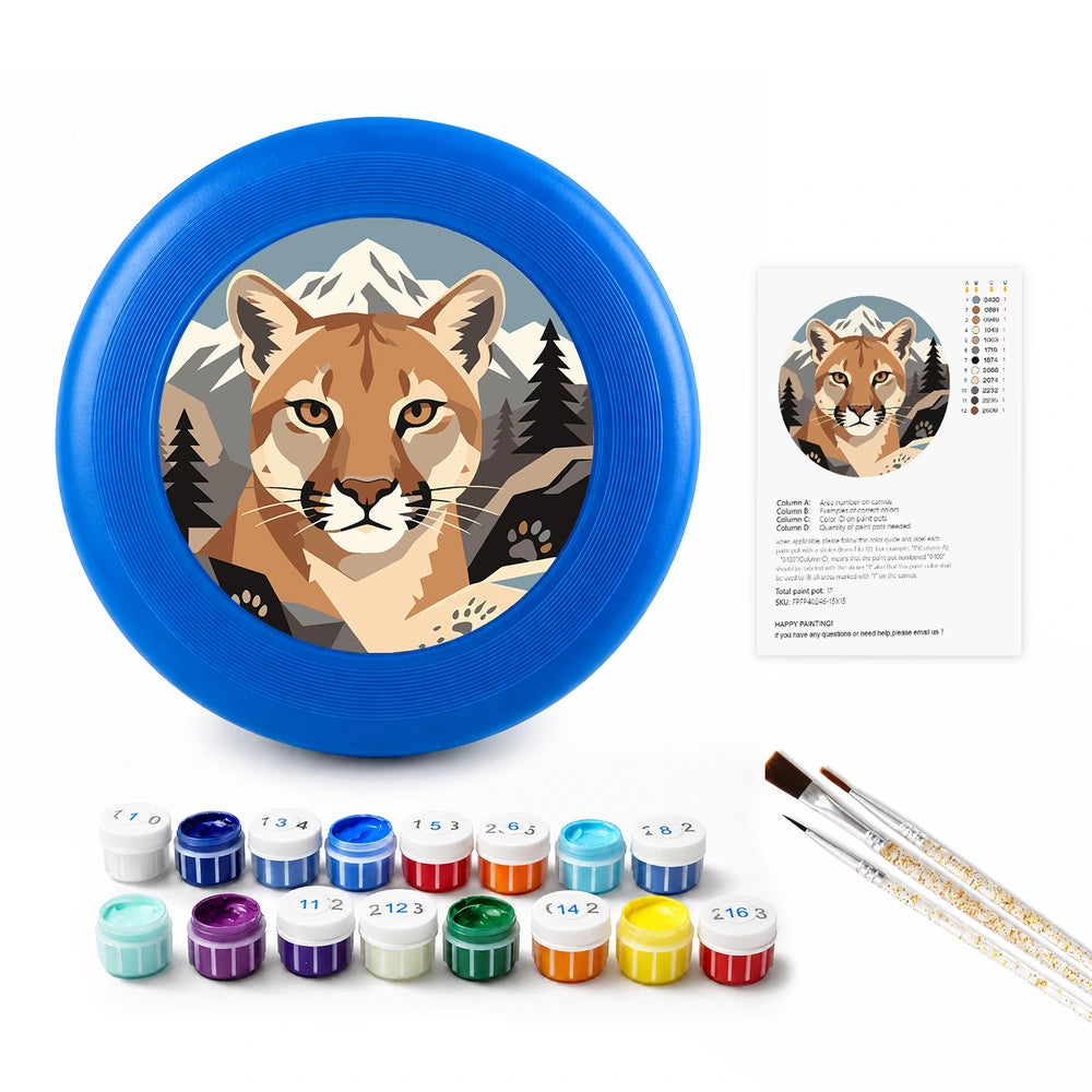 
Paint by Numbers - Frisbee | Mountain Cougar