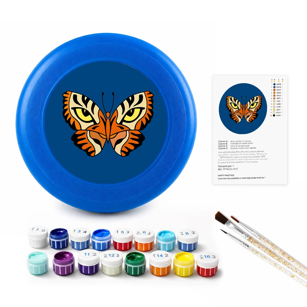 
Paint by Numbers - Frisbee | Tiger Wing Butterfly