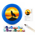 Paint by Numbers - Frisbee | Wolf at Sunset