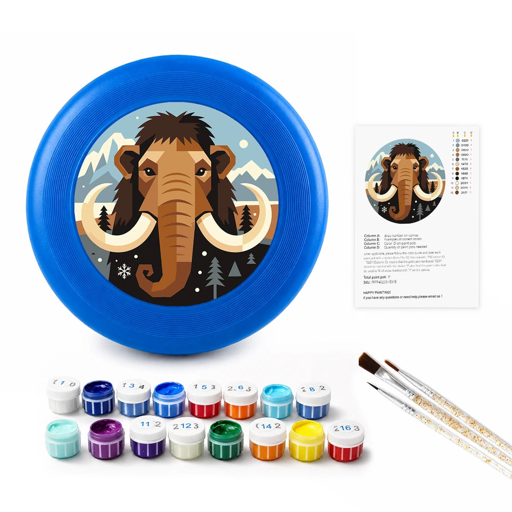 
Paint by Numbers - Frisbee | Woolly Mammoth