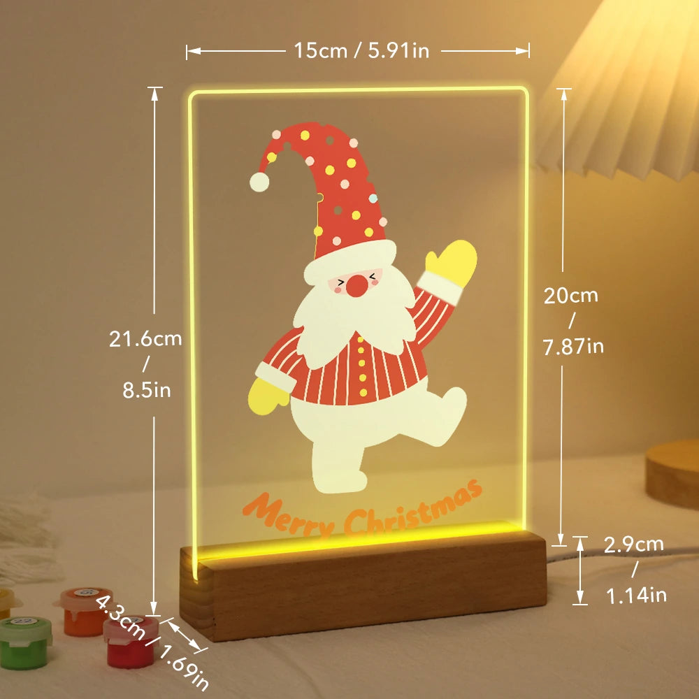 Paint by Numbers - Christmas Light | Dancing Christmas Gnome