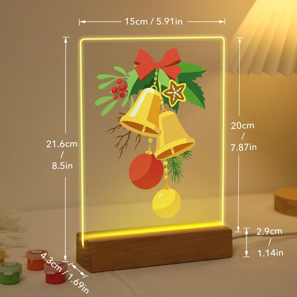 
Paint by Numbers - Christmas Light | Golden Christmas Bells