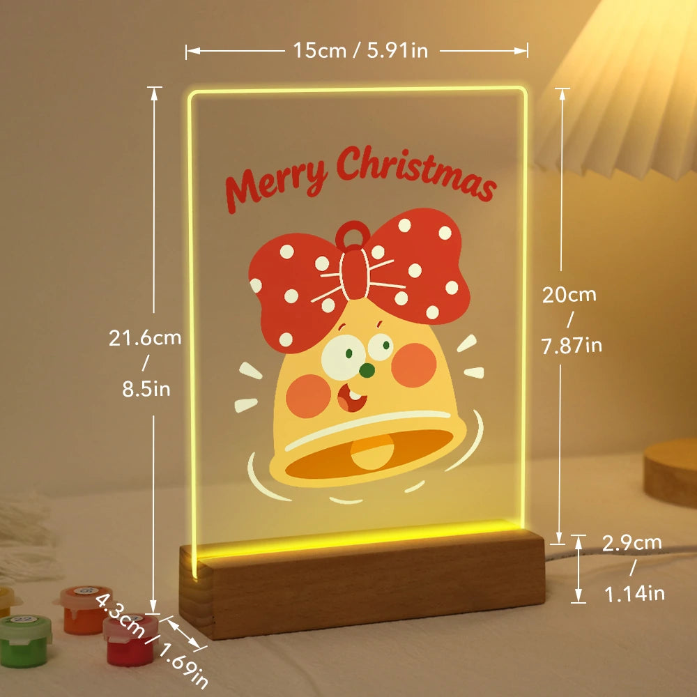 Paint by Numbers - Christmas Light | Swinging Christmas Bell