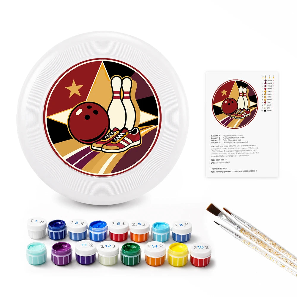
Paint by Numbers - Frisbee | Bowling Strike