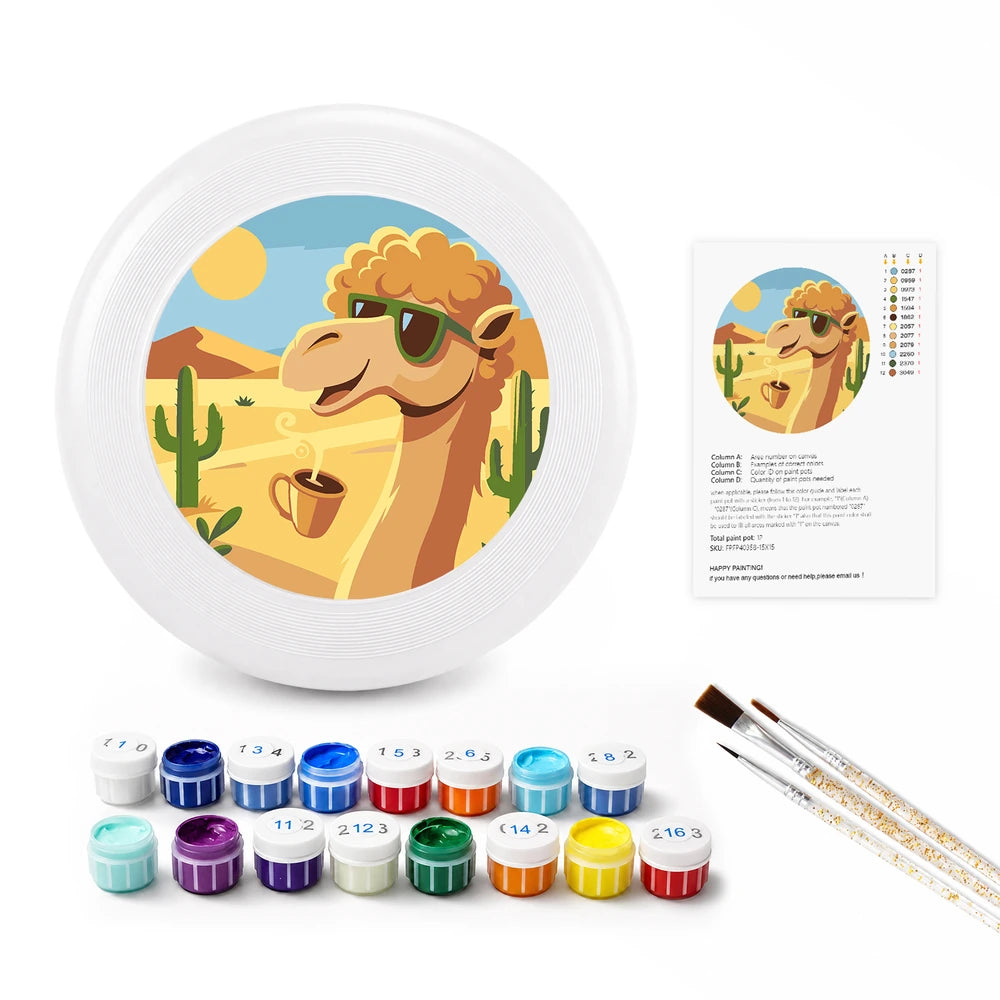 Paint by Numbers - Frisbee | Camel with a Coffee