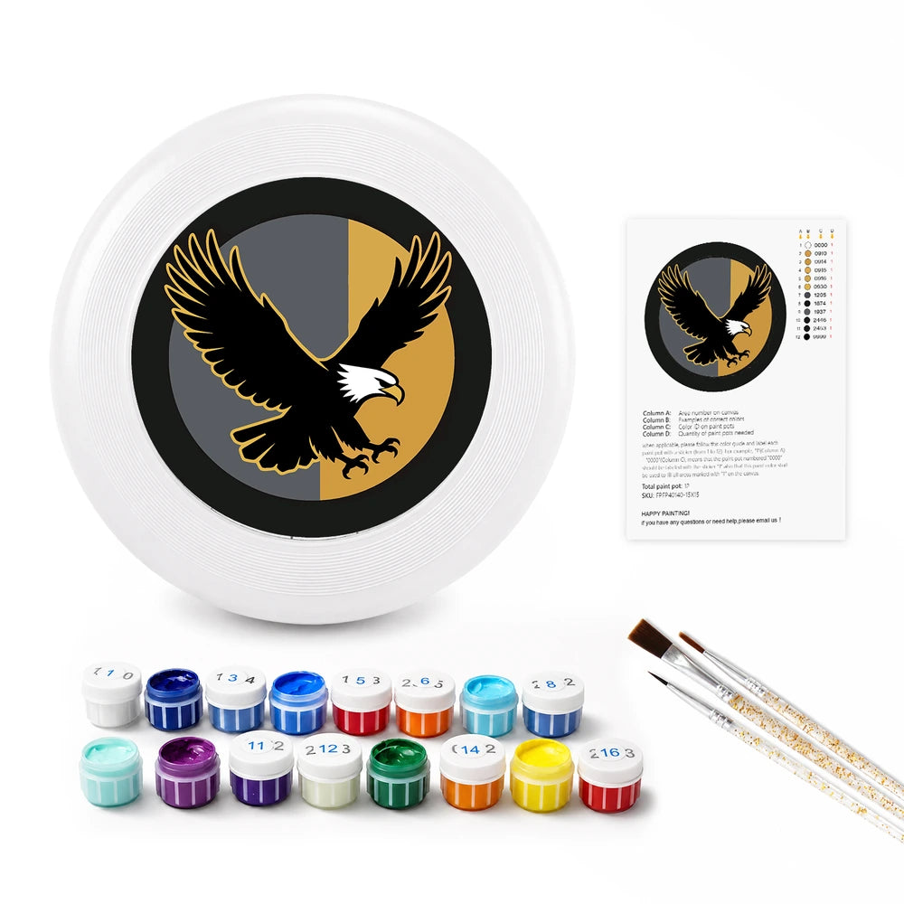 
Paint by Numbers - Frisbee | Eagle Emblem