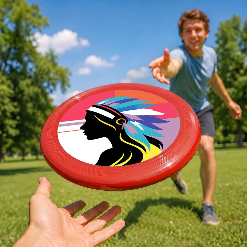 
Paint by Numbers - Frisbee | Feather Headdress Portrait