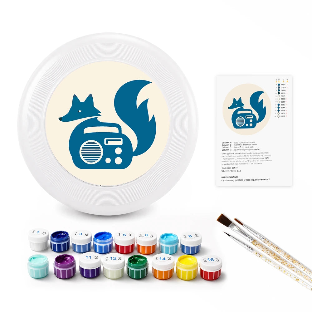 Paint by Numbers - Frisbee | Fox and the Radio