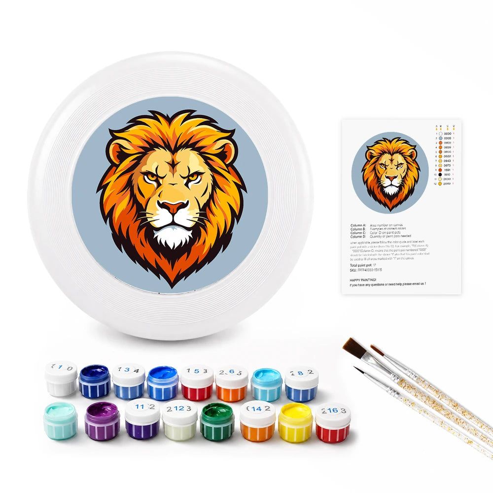 
Paint by Numbers - Frisbee | Golden Lion Head