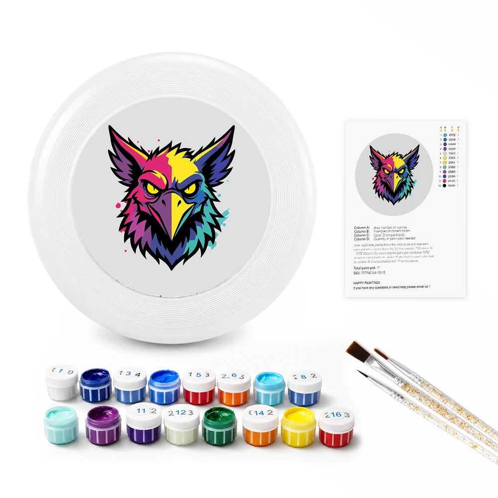 
Paint by Numbers - Frisbee | Graffiti Owl