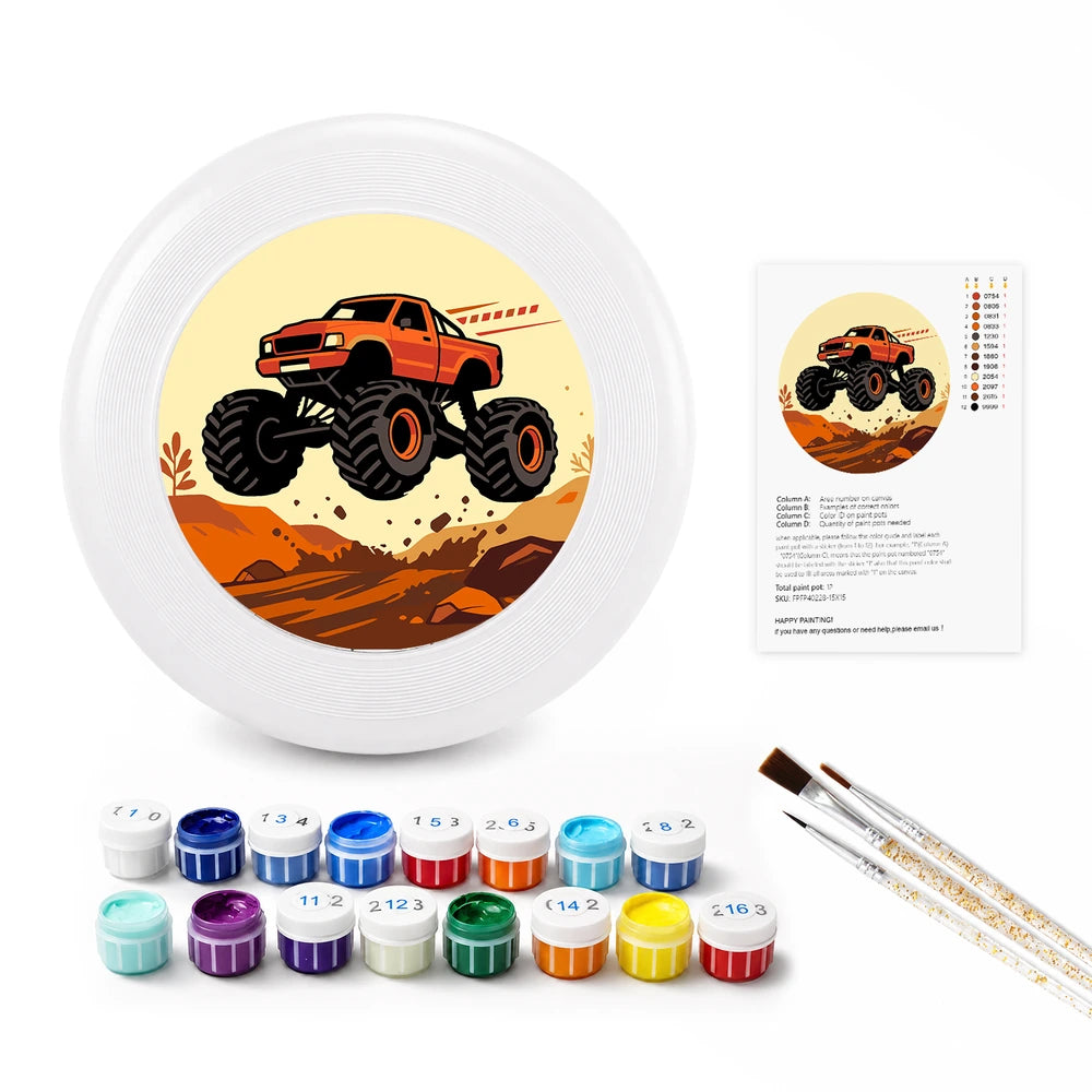 
Paint by Numbers - Frisbee | Monster Truck