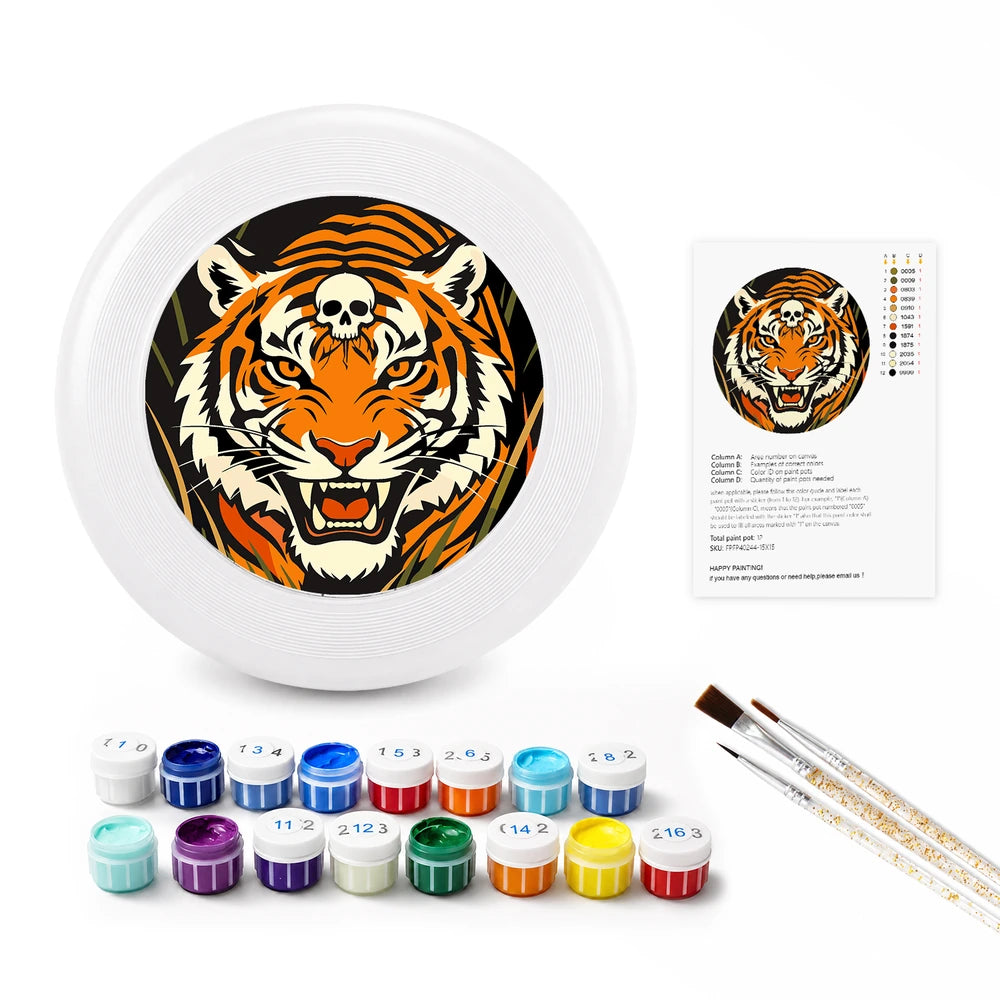 
Paint by Numbers - Frisbee | Roaring Tiger