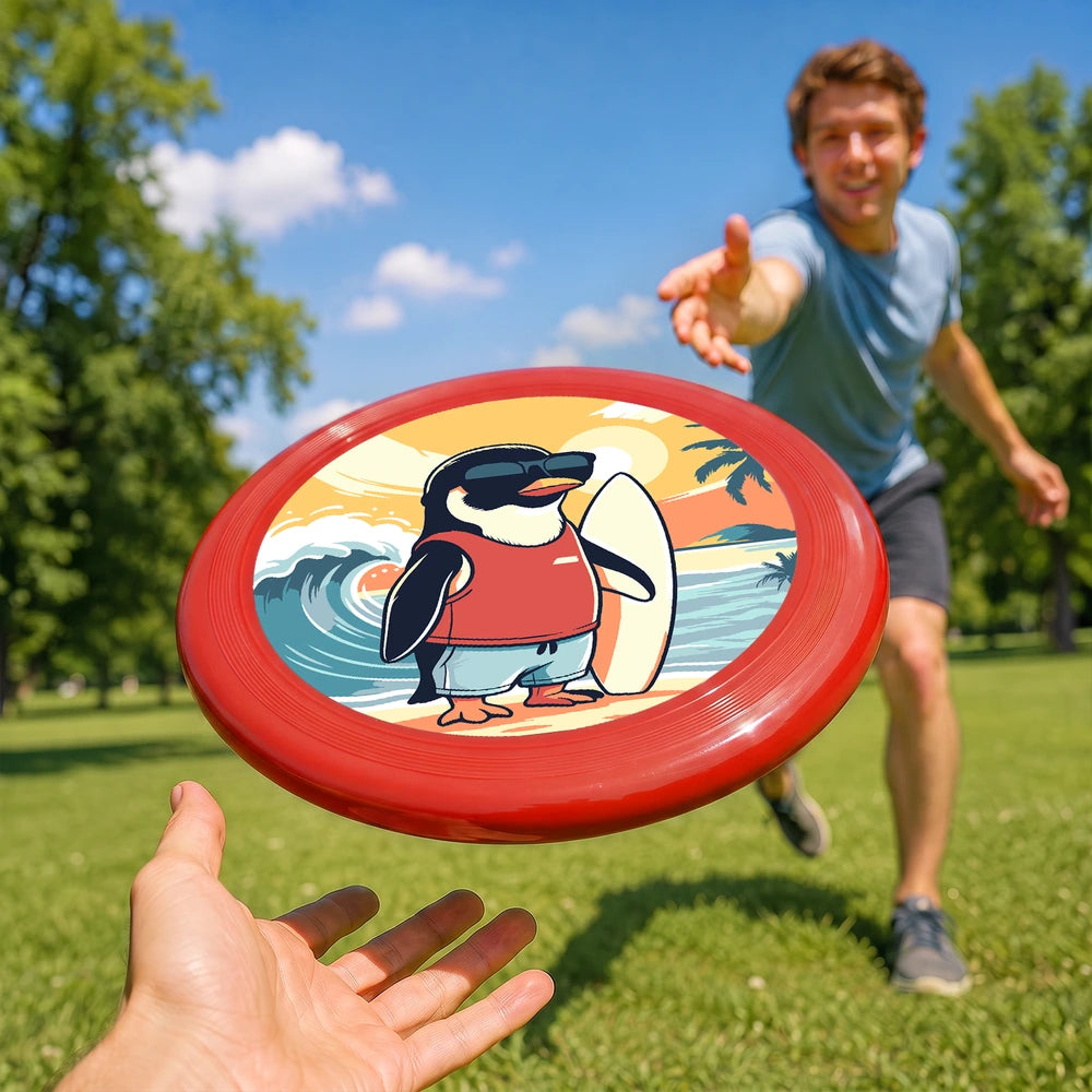 Paint by Numbers - Frisbee | Surfing Penguin