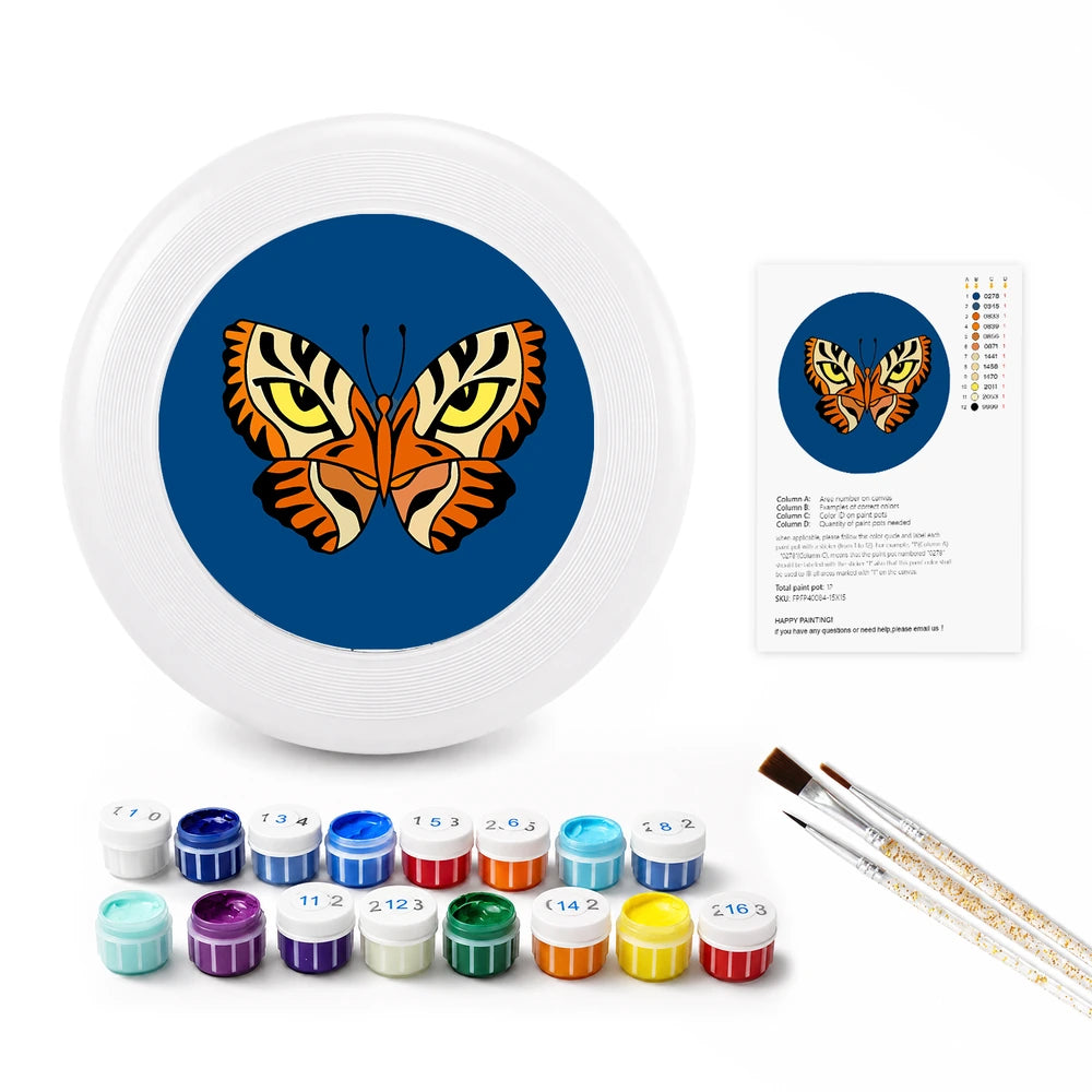 
Paint by Numbers - Frisbee | Tiger Wing Butterfly