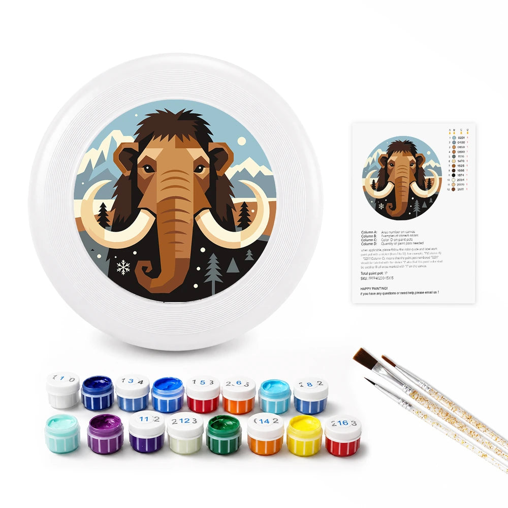 
Paint by Numbers - Frisbee | Woolly Mammoth