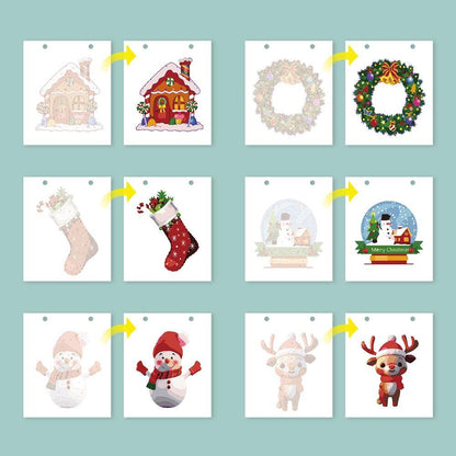 Paint by Numbers - 2026 Desk Calendar - Christmas Time