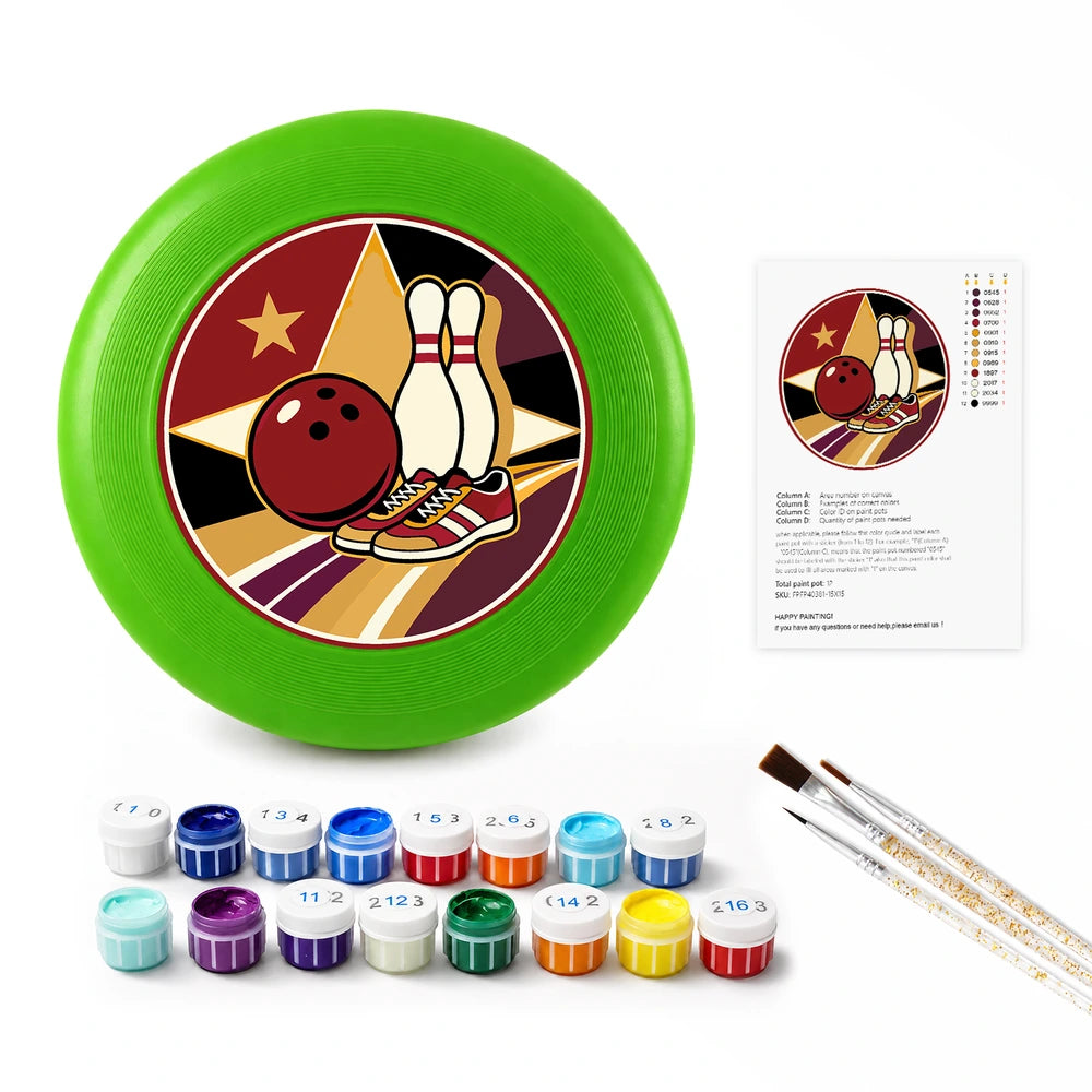 
Paint by Numbers - Frisbee | Bowling Strike