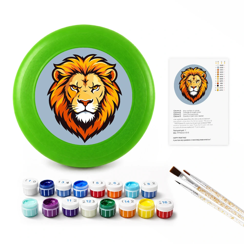 
Paint by Numbers - Frisbee | Golden Lion Head
