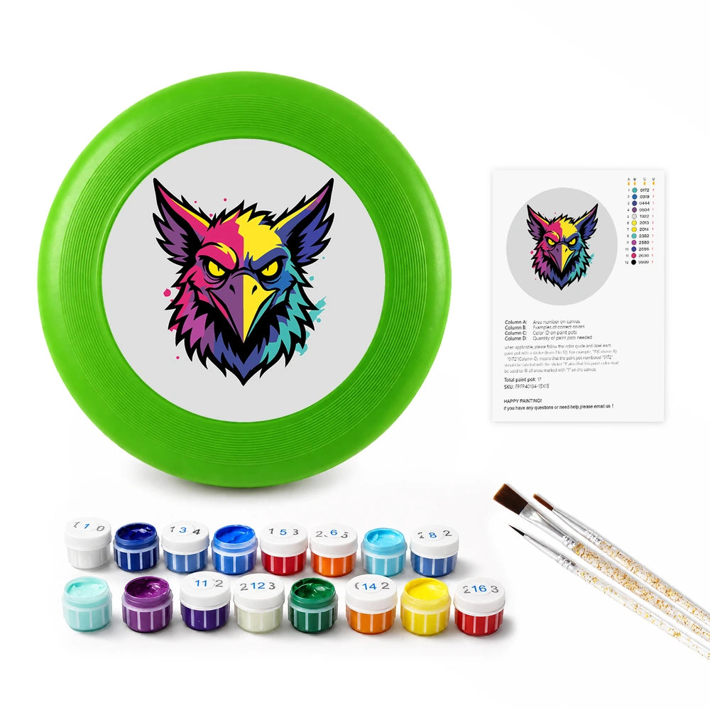 
Paint by Numbers - Frisbee | Graffiti Owl